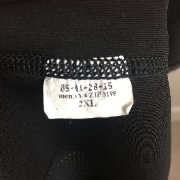 Intelliskin Black Men's Foundation Recovery Zip Shirt 2XL - Picture 5 of 6